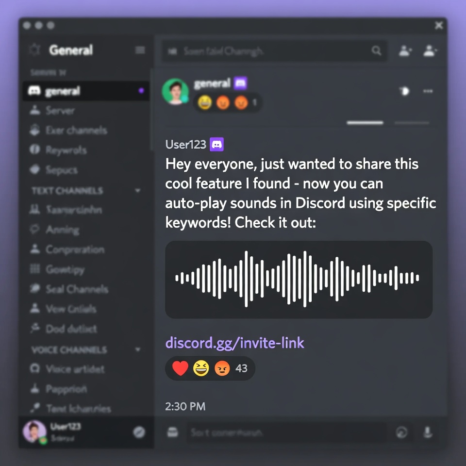 Auto-Play Discord Sounds via Keywords
