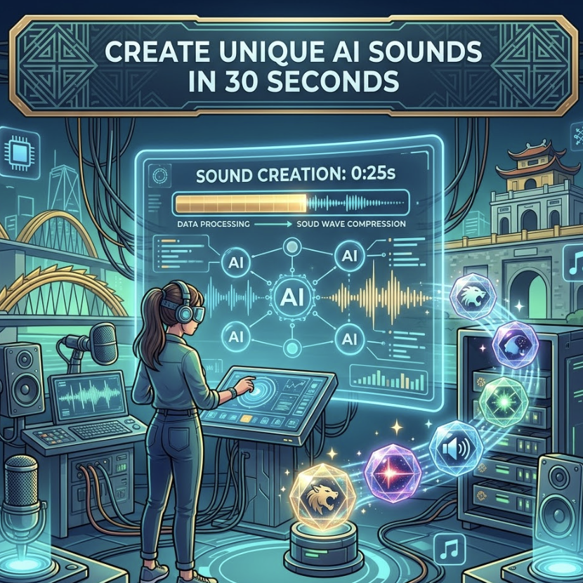 Create Unique AI Sounds in 30 Seconds
