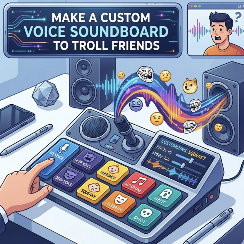 Make a Custom Voice Soundboard to Troll Friends