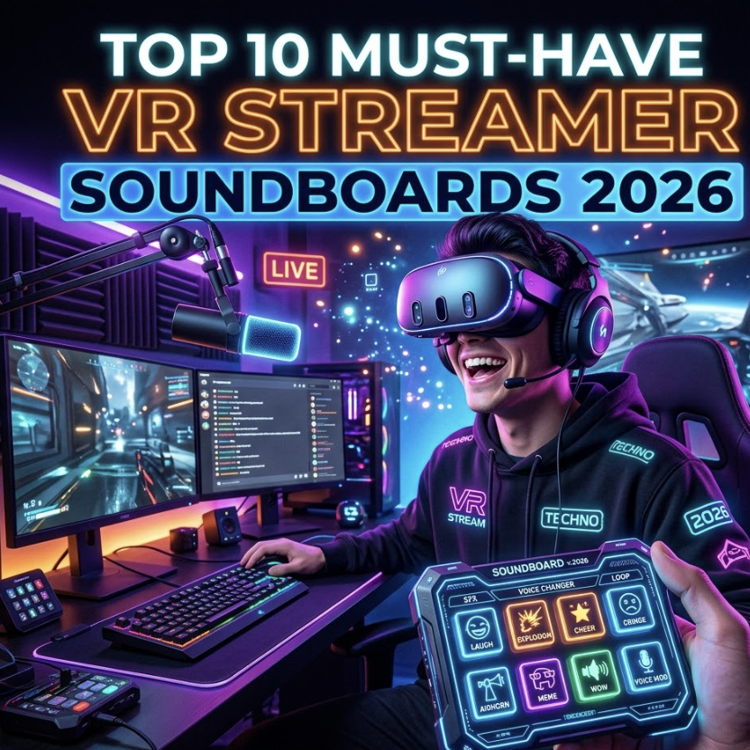 Top 10 Must-Have VR Streamer Soundboards 2026