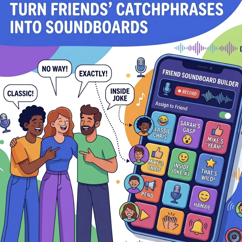Turn Friends Catchphrases Into Soundboards